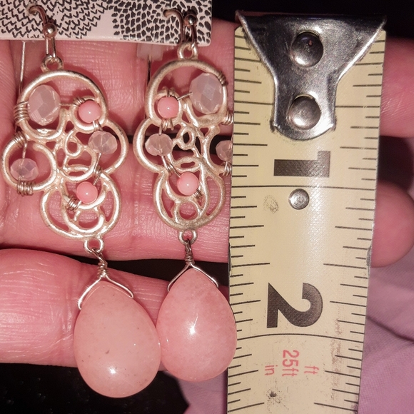 DANGLING TEARDROP EARRINGS - Picture 1 of 4